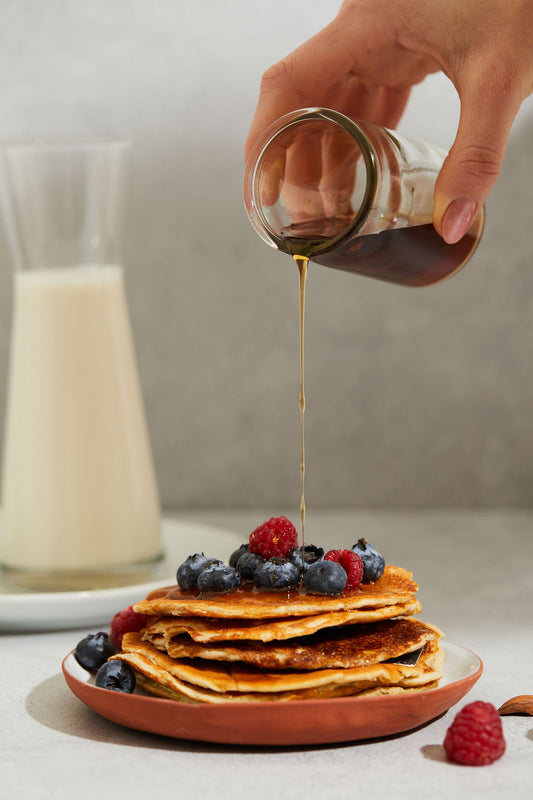 Chocolate Protein Pancakes